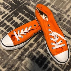 Orange converse
